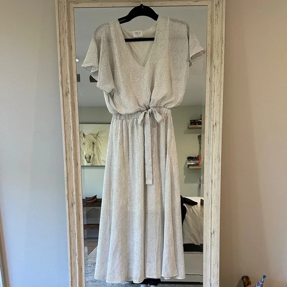 knee length dresses for ladies Sky Luna Midi Dress main image 1